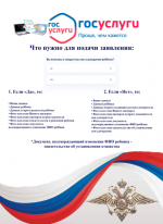 Оформление ребенку гражданства РФ, приобретенного по рождению через Единый портал государственных и муниципальных услуг РФ